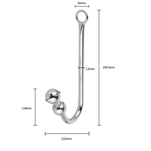 Anal Hooks Elegant Collar 5334 Anal Cuffs Beaded Hook and with 0125